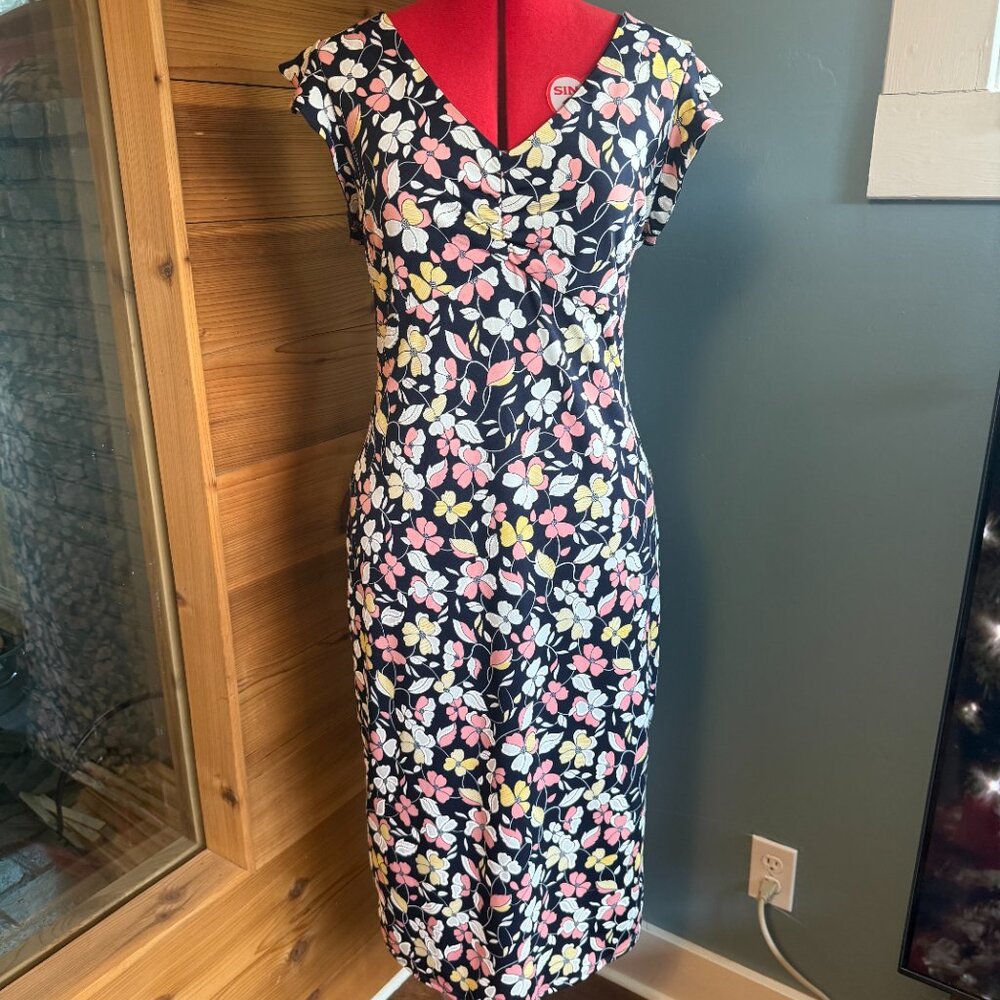 Rachel Roy Floral Dress Below the Knee Bodycon